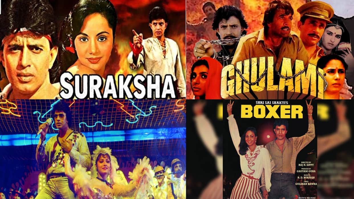 10 Best roles of superstar mithun Chakraborty mrigaya surakksha hum paanch disco dancer boxer ghulami prem pratigya