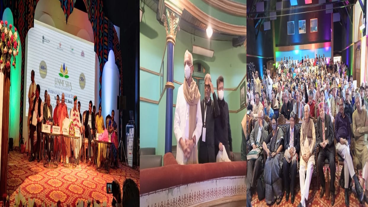 International Literature Festival unmesh Begins in shimla, Union Minister of State Arjun Ram Meghwal inaugurated, Gulzar also arrived
