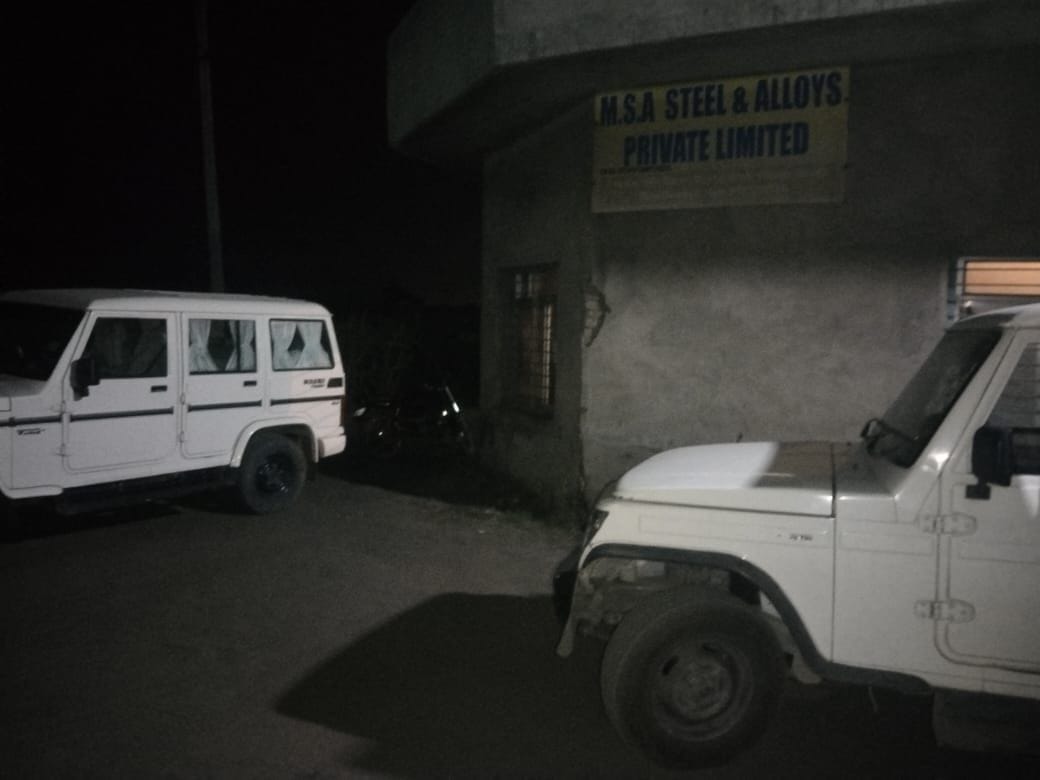 Tax evasion of crores caught in Ingot making factory