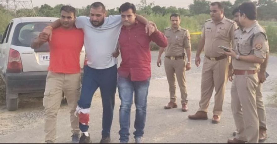 Shooter of Anil Dujana and Randeep Bhati gang arrested in encounter
