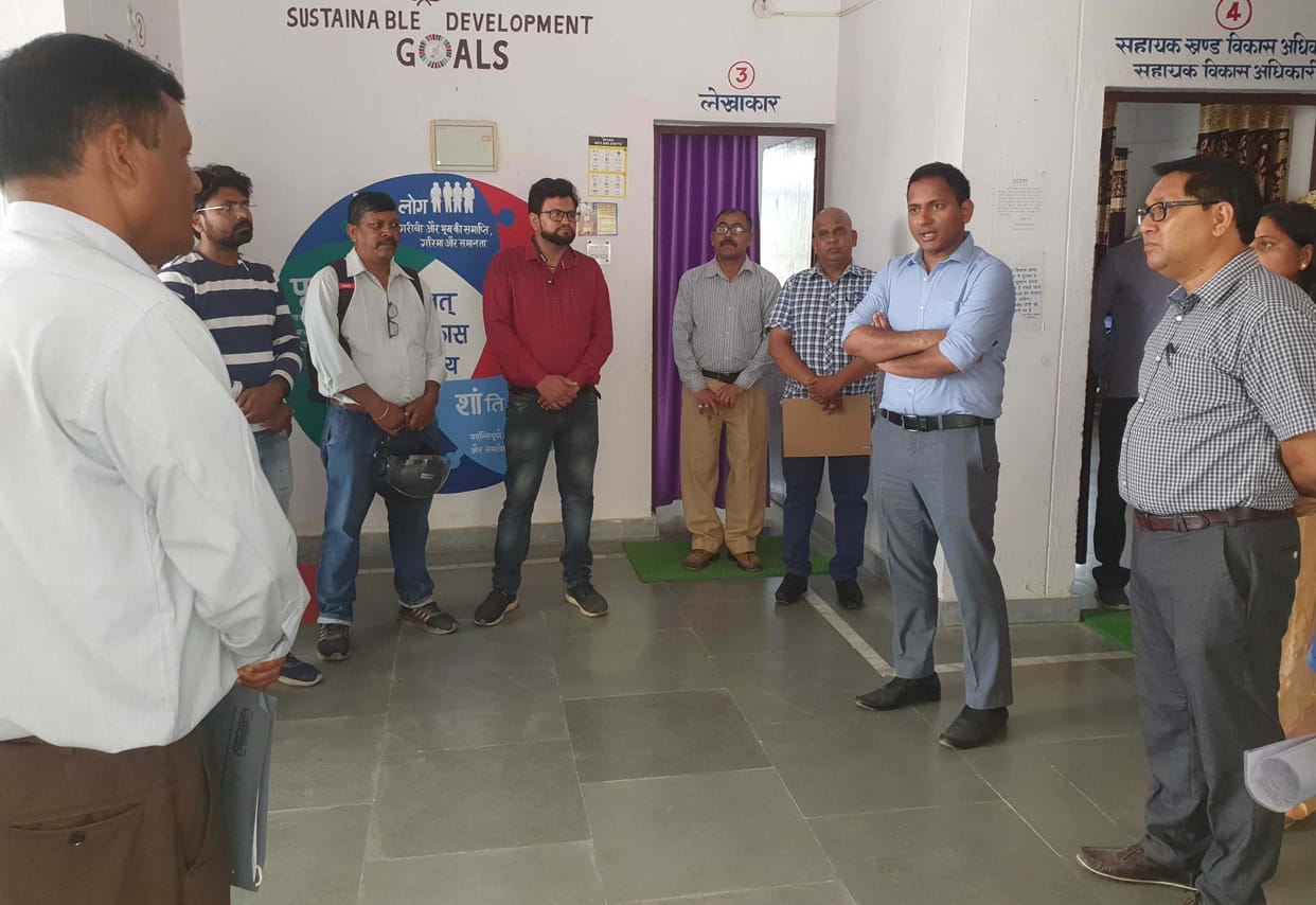 Inspection By DM in Champawat