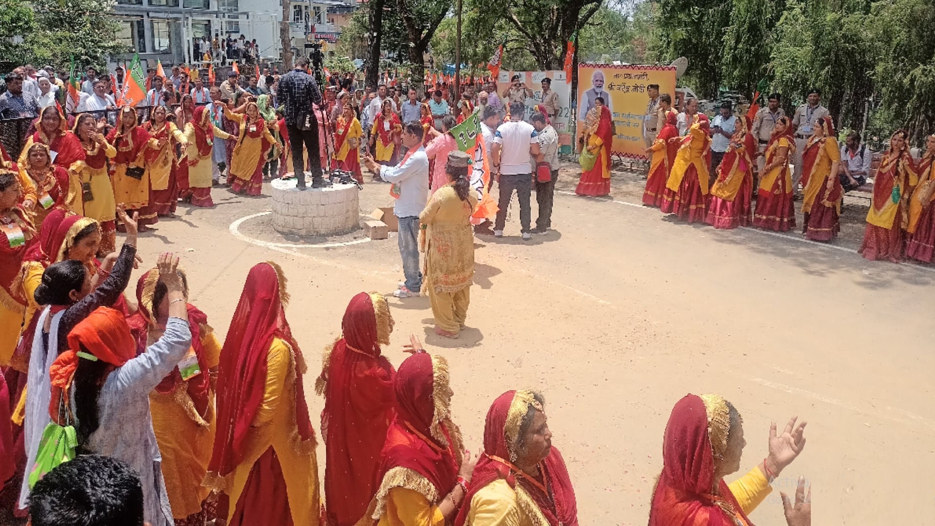 pm Narendra Modi Dharamshala Road show and NCCS  live updates today