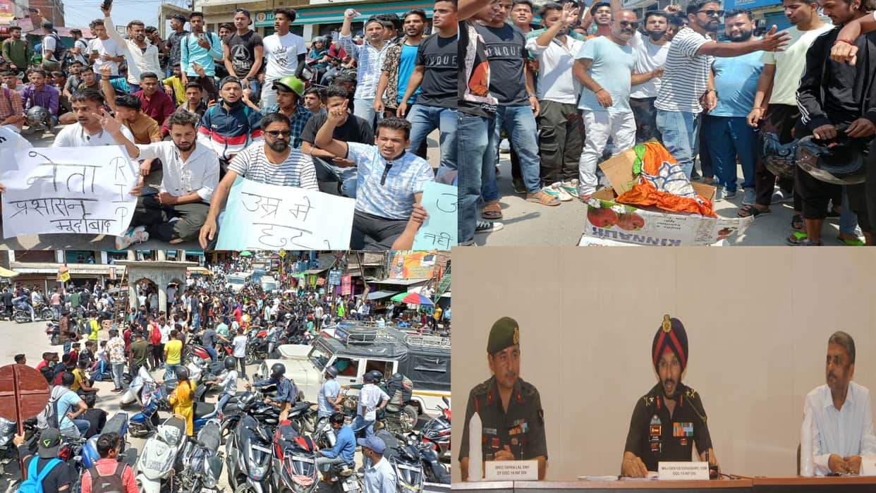 Agneepath scheme protest in Uttarakhand, Before recruitment, military management in remote areas will be aware, See Photos