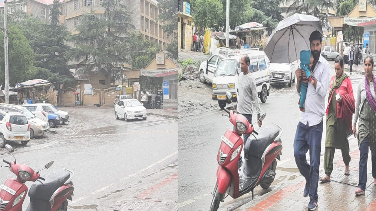 Himachal Weather Update: Rain in Kullu, sunshine in Shimla, bad weather for four days in the state