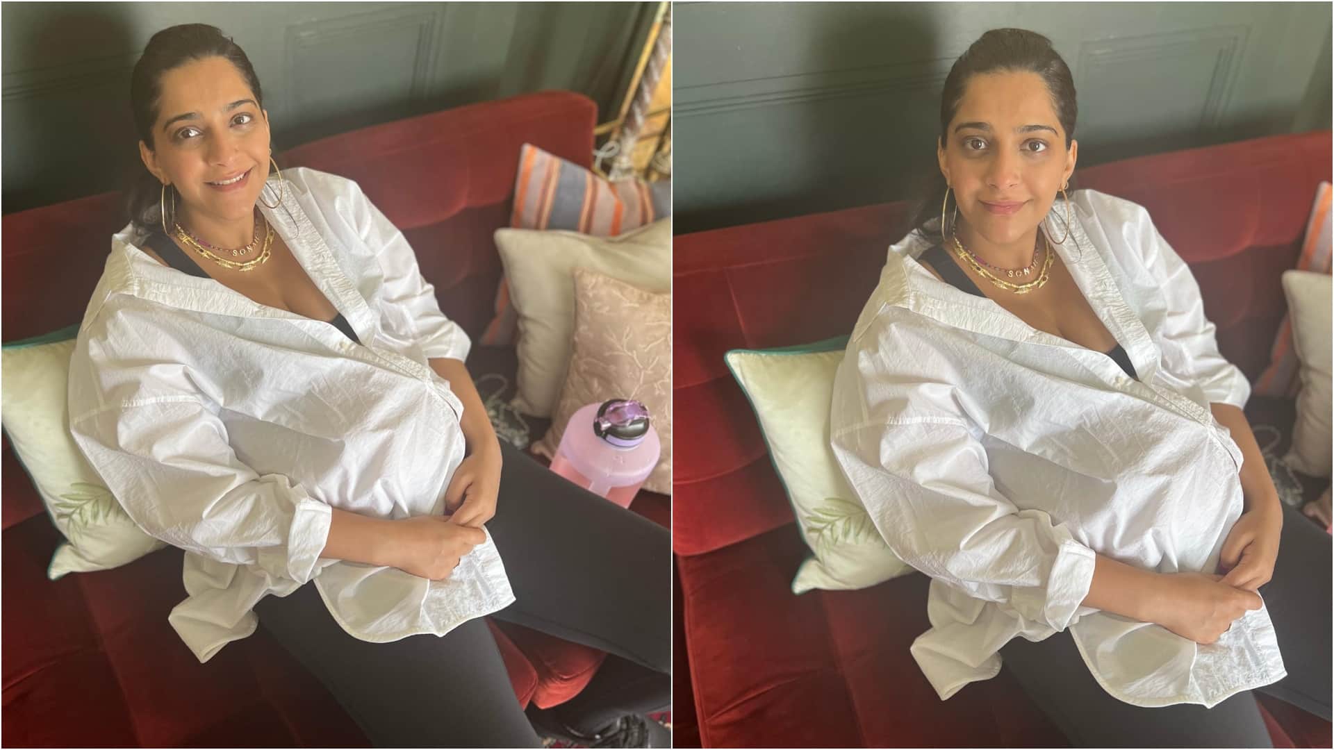 Sonam Kapoor Shares new photo from her maternity Photoshoot and speaks on social media trolling