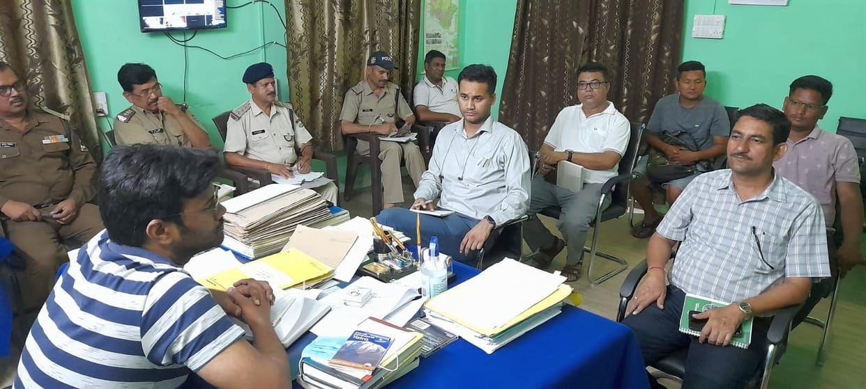 Meeting For Road Safty in Dharchula