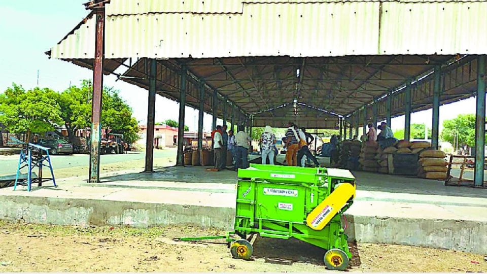 four hundred quintals of wheat purchased in Agra