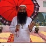 जेल से बाहर आने के बाद जारी वीडियो में डेरामुखी गुरमीत सिंह।