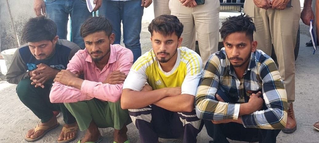 Four accused of murder by attacking with knives arrested