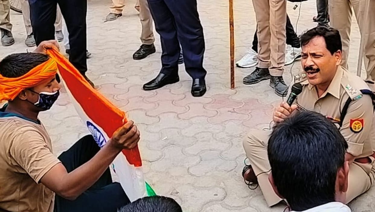 Youth protested against agnipath scheme is military