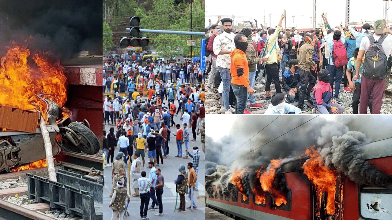 Know All About Agneepath Scheme Violence in 10 Points News in Hindi Indian Army