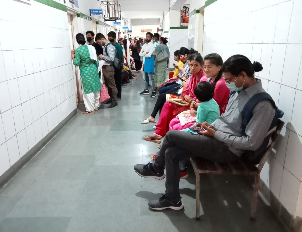 District Hospital OPD crossed 400 mark
