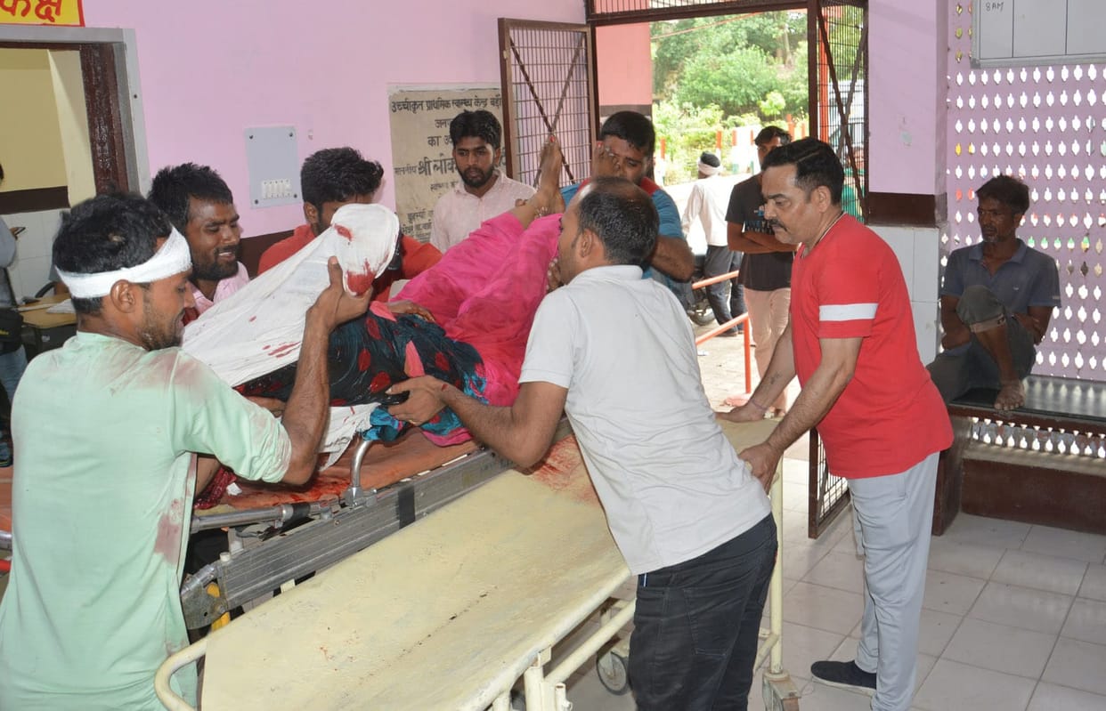Woman dies in tractor collision, nephew injured