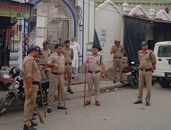 Friday Namaz held under police guard in Roorkee