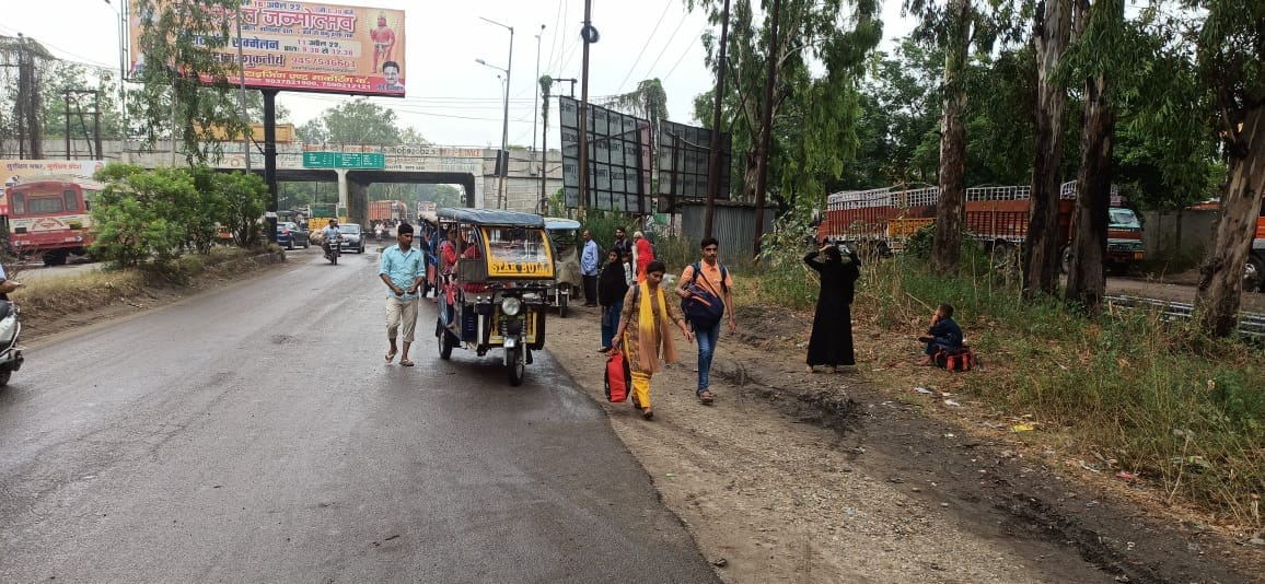 Roadways buses removed from outside the city in fear of protest