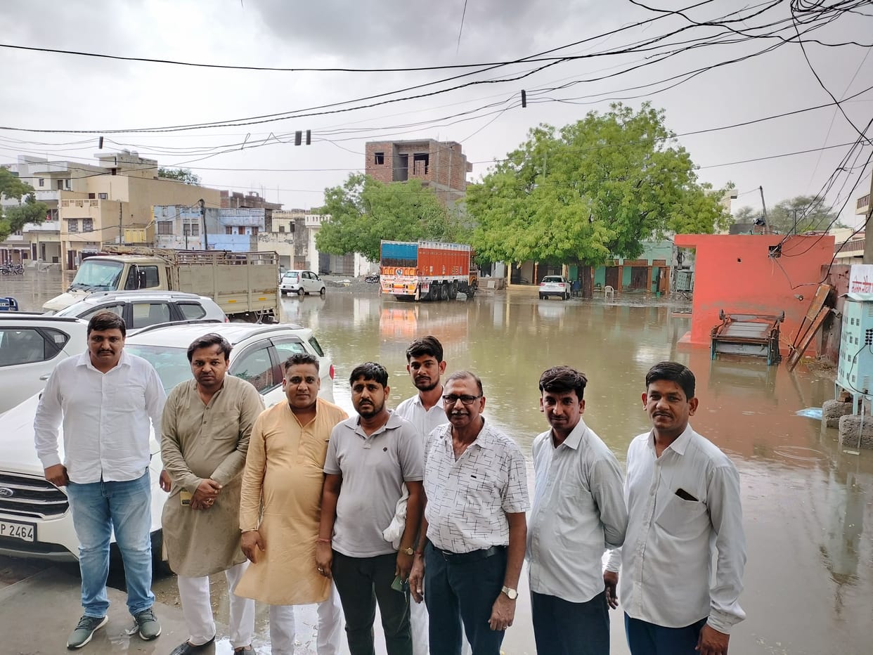 Water drainage system failed in a little rain, what will happen in monsoon?