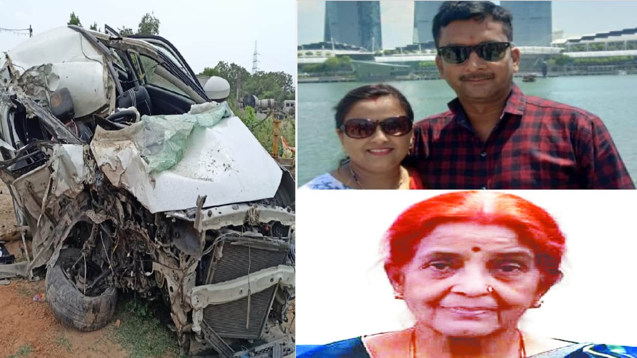 Four killed in Basti road accident side story from Gorakhpur