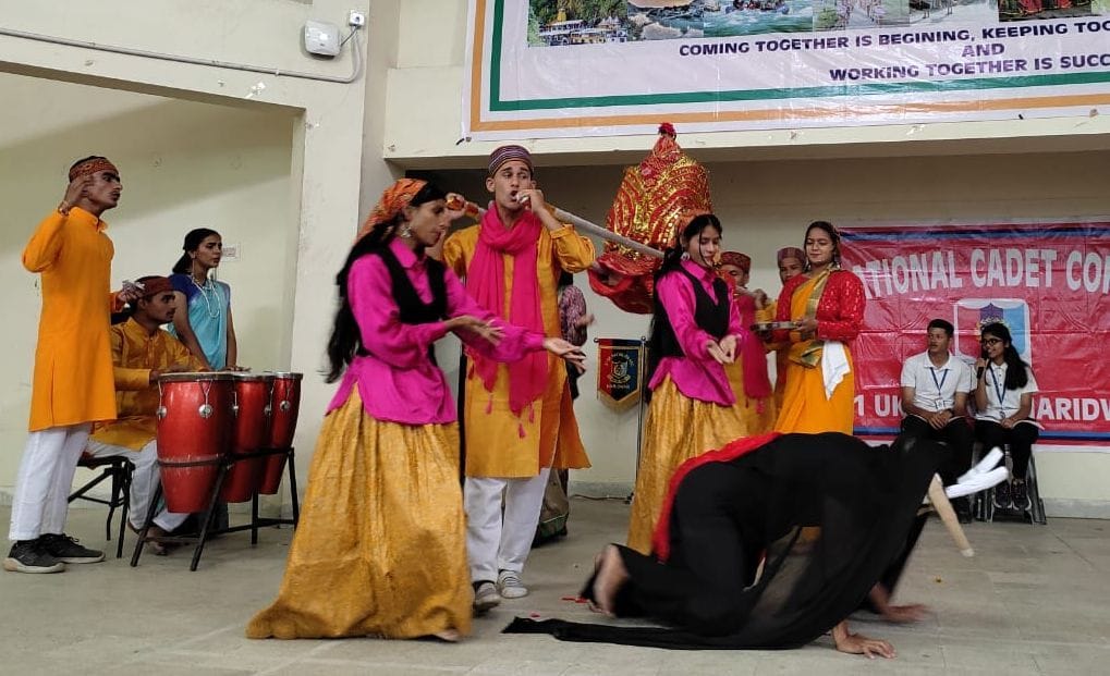 Presented Uttarakhand and Gujarati cultural programs