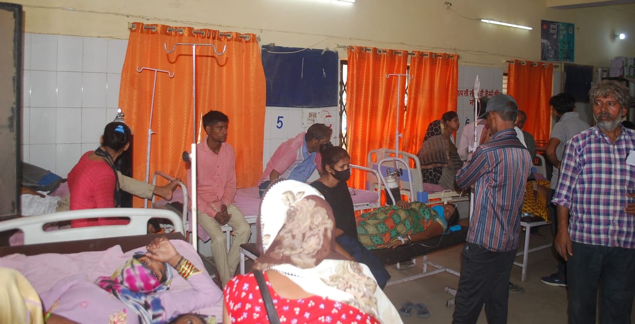Hathras: Now a young man dies of diarrhea