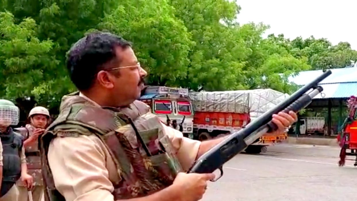 Weapons failed during riot rehearsal in Hamirpur, Khaki's troubled due to breathless preparation