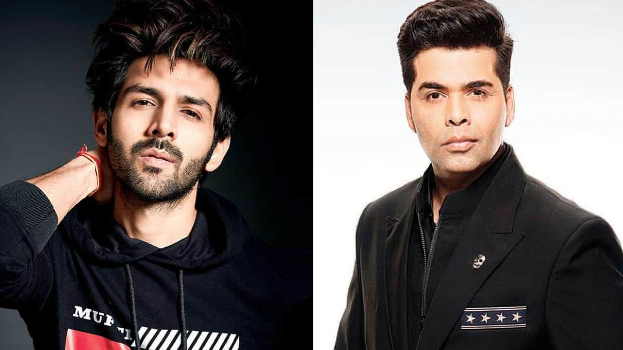 Kartik Aaryan Ignore Karan Johar and did not dance on jugjugg jeeyo song nach punjaban, user troll filmmaker