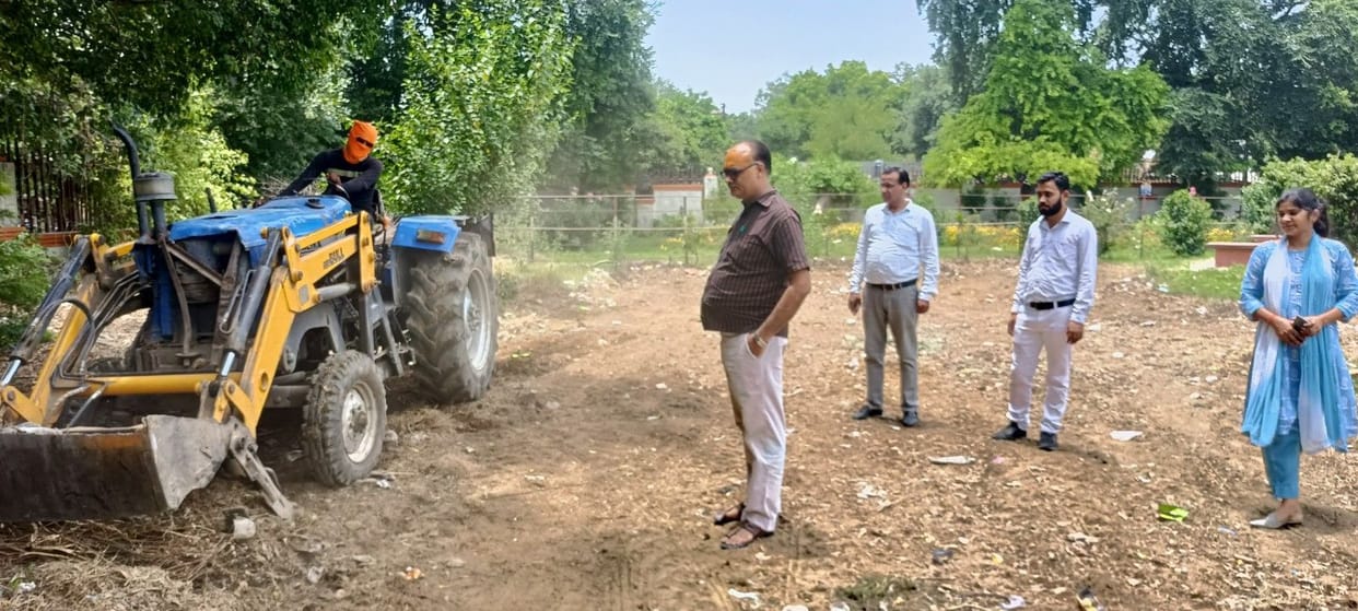 Work started for rejuvenation of Lohia Park