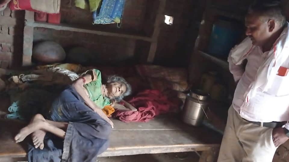 Son imprisoned mother in dark cell for six months Mainpuri crime news