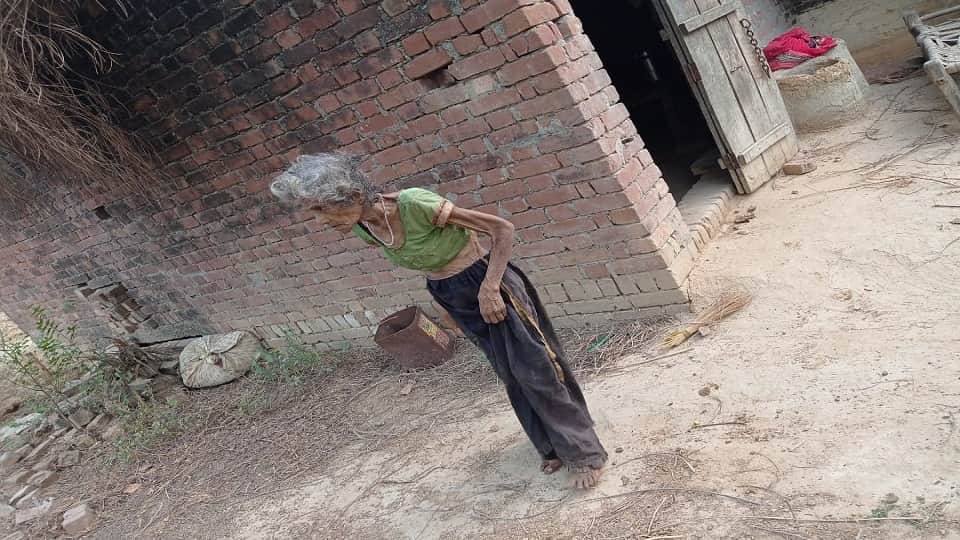 Son imprisoned mother in dark cell for six months Mainpuri crime news