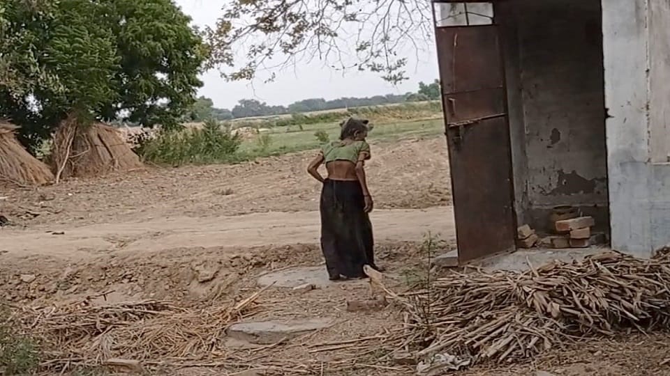 Son imprisoned mother in dark cell for six months Mainpuri crime news