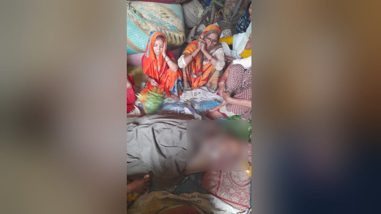 A farmer died due to electric current in Sayohara area of Bijnor