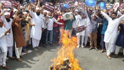 Nupur Sharma's Controversial Comment Over Prophet Muhammad and protest in India