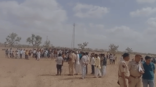 Farmer hanged with two daughters fear of suicide due to family dispute Barmer