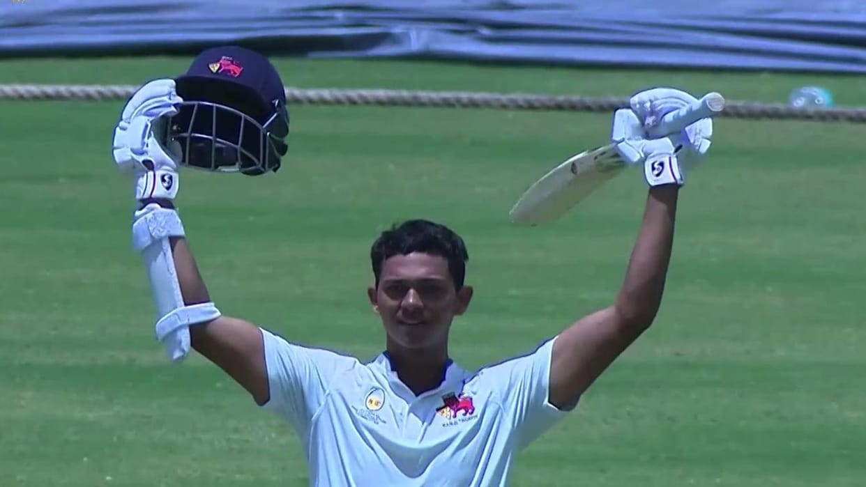 Ranji Trophy UP on the back foot after Yashasvi Jaiswal and Armaan Jaffer hundreds Mumbai close to making it to the final