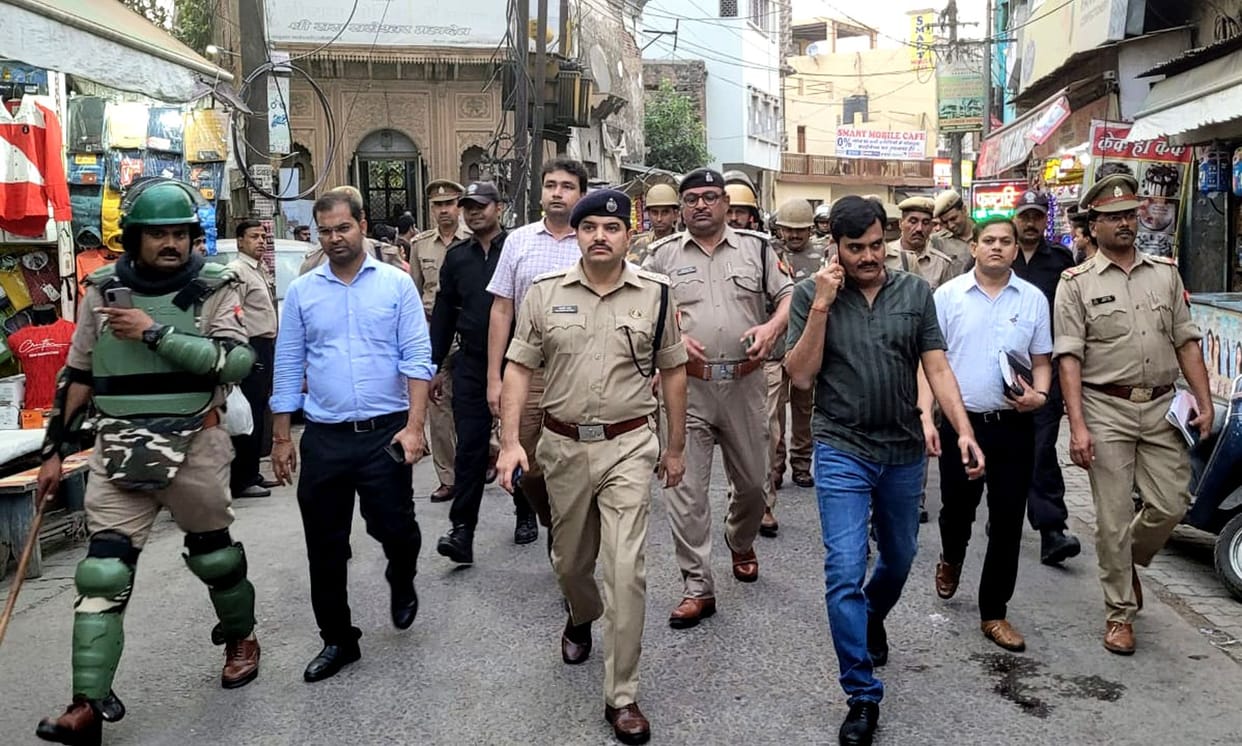 City divided into 15 sectors on Friday