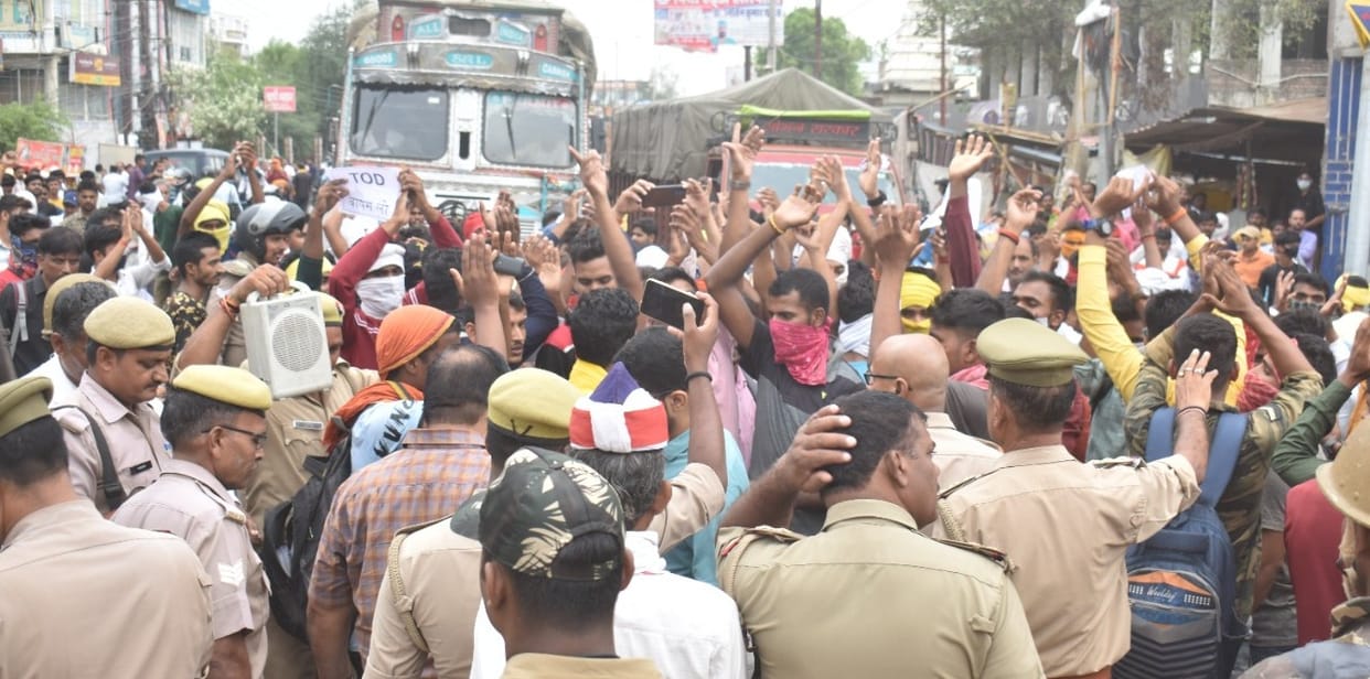 Kamakhya for five hours and Begumpura Express stopped for two and a half hours