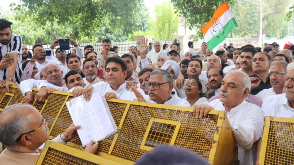 Haryana Congress send memorandum to President to withdrawal of central government Agneepath scheme