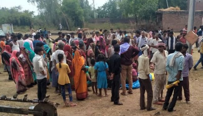 hardoi news,Worker connecting cable dies due to electrocution