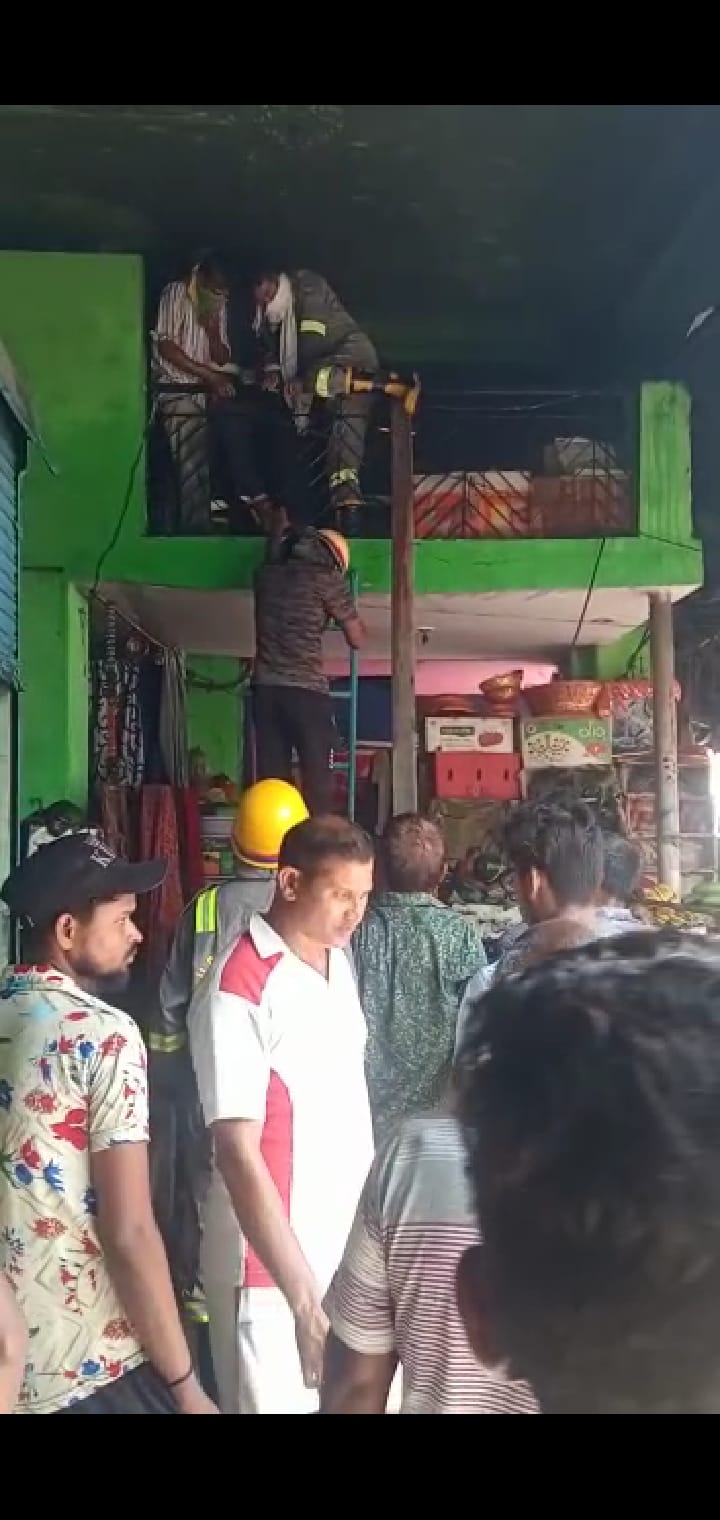 Fire caught in house