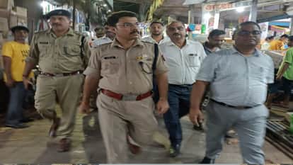 एसएसपी डॉ. विपिन ताडा और डीएम कृष्णा करुणेश।