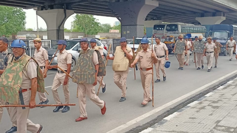 Protest against agnipath scheme in panipat