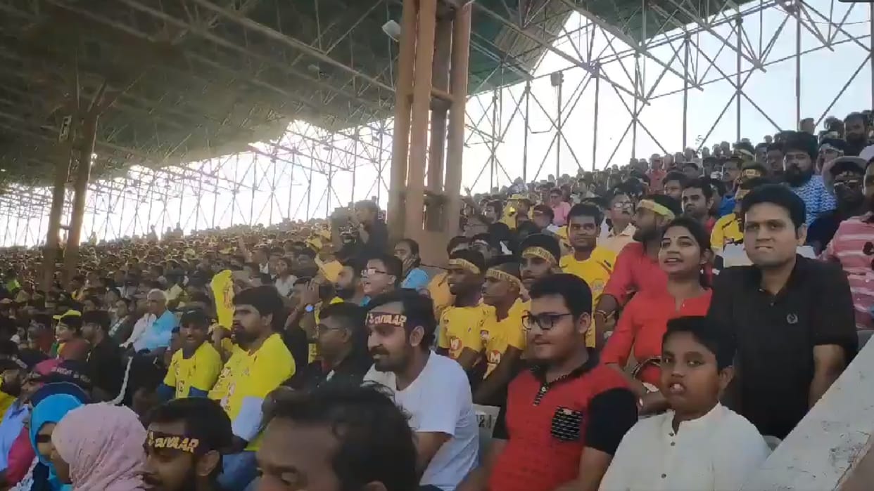 Rajkot Crowd chants CSK-CSK in IND vs SA T20 Match franchise asked question on viral video
