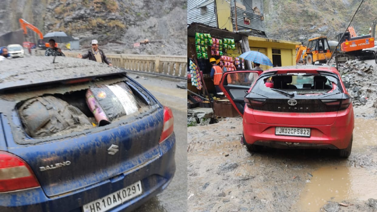 Traffic closed after landslide on Jammu-Srinagar National Highway, light snowfall near Amarnath cave