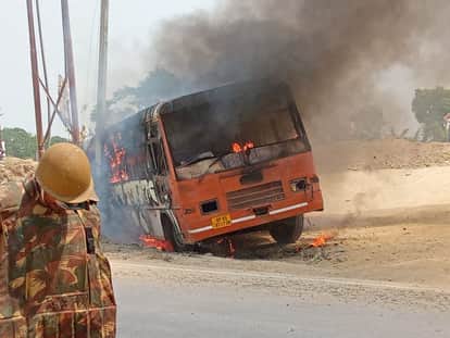अग्निपथ को लेकर जौनपुर में बवाल