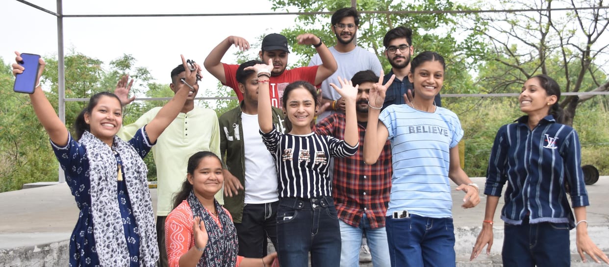 Government school's students shine in exam results