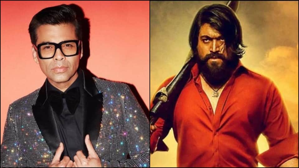 Karan Johar said that If we would have made a film like KGF we would have been lynched social media users trolled him