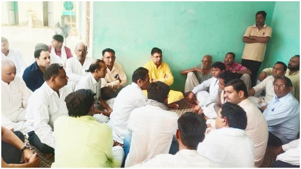 Last Rites Of Martyr Kumbhakaran Singh Performed With State Honours In Taranagar of Churu Rajasthan