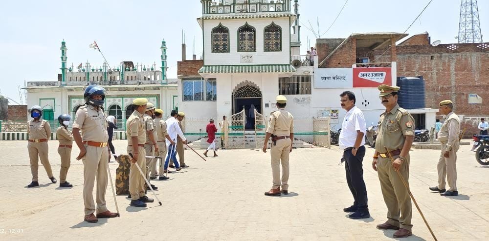 Police-administration was prepared, Friday prayers settled peacefully