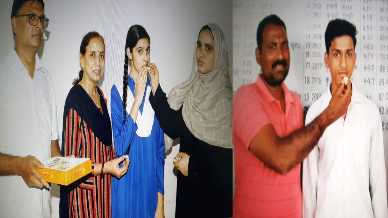 UP Board Result 2022 High school topper Tarun wants to become IAS, Akshara wants to become an engineer