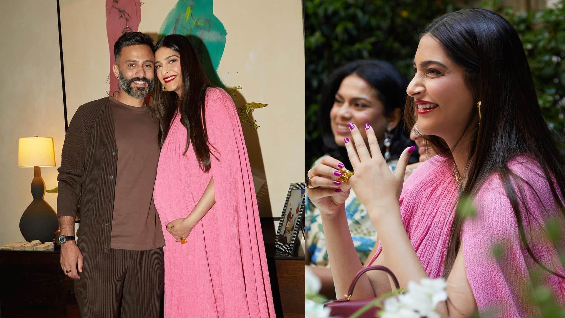 momtobe sonam kapoor shares picture of her swollen feet says Pregnancy is not pretty sometimes