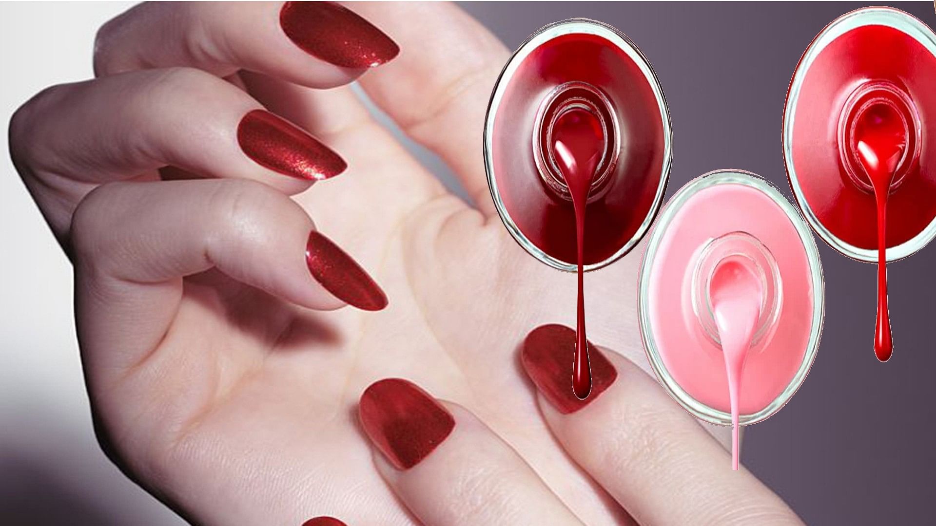नेल पॉलिश लगाने का सही तरीका जान लीजिए, नाखून खूबसूरत भी दिखेंगे और इनकी  चमक भी नहीं जाएगी | right way to apply nail polish | TV9 Bharatvarsh